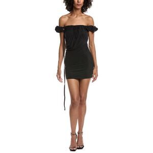 Jacquemus Womens  Mini Dress, Black
